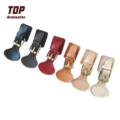 China Wholesale Handbag Eco-friendly Pin Buckles High Quality Truth Leather Pin Buckle Leather Strap for sale