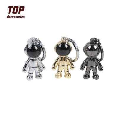 China High Quality Eco-friendly Metal Car Robot Space Android Key Chain for sale