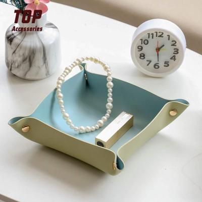 China Jewelry Tray Base Pendant Most Popular Jewelry Trays Base Jewelry Leather Pendant Trays for sale