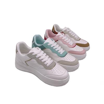 China All-match 2022 fashion trend women's shoes colorful sneakers girls ladies comfortable casual flats walk shoes for sale