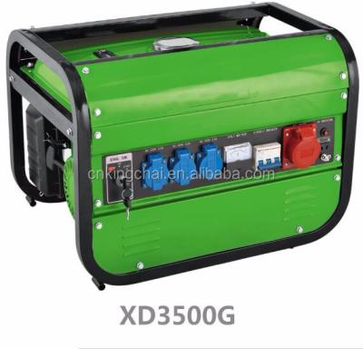 China Small Generator Supply New Design Electric Power 3000w AC 3 Phase Out Put Gasoline Generator 3kva Popular Generator for sale