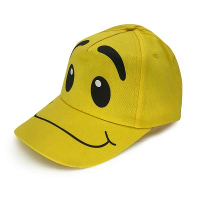 China JOINT Base Hebei Face Expression OEM Handsome Hat Printing Smile Hats For Kids for sale