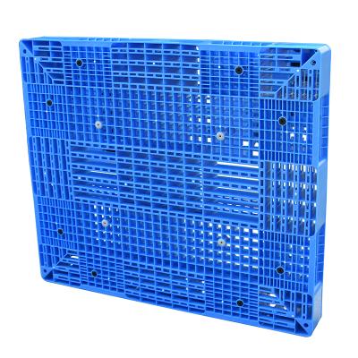 China Double Sided 1200*1000*150 Mm Standard Size Double Deck Industrial Plastic Pallet For Chemical Industry for sale