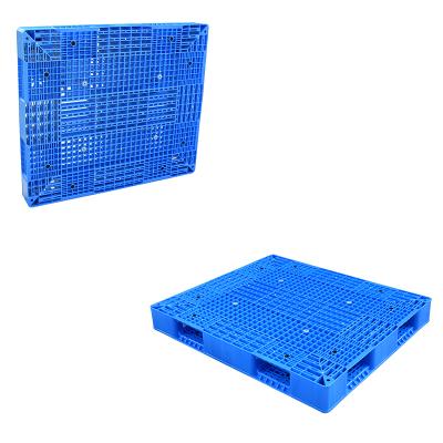 China Double Sided 1400 * 1100 * 150 Mm Heavy Duty Strong Stackable Warehouse Storage Double Side Pallet For Rice Industries for sale