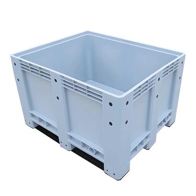 China Size Can Be Customized Heavy Duty Non-Vented Solid Walled Closed Stackable HDPE Hygiene Food Grade Plastic Tub For Auto Parts for sale