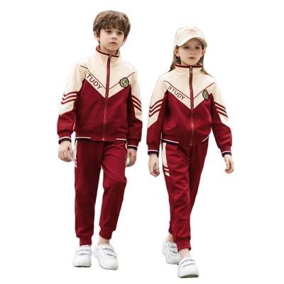 China Kids Suits School Uniforms Pattern International Autumn Sports Tracksuit School Uniform Design School Uniforms With Pictures For College for sale