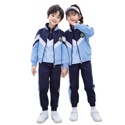 China Children suits school uniforms new school uniforms models spring and autumn school uniforms for elementary and middle school students, children's sportswear, spot wholesale for sale