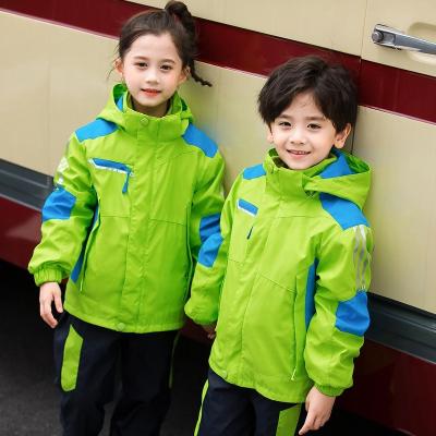 China Children suits school uniforms models school uniforms (made in China) autumn and winter primary secondary student sports jacket thermal climbing school uniform for sale