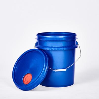 China Food And Industrial Products Packaging Large Capacity Wholesale Square Round Plastic Buckets With Lids For Cakes / Cart / Cookies for sale