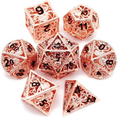 China DND Games Octopus Hollow Metal DND Dies, RPG Gamers Gift, Dungeons and Dragons Supplies for sale