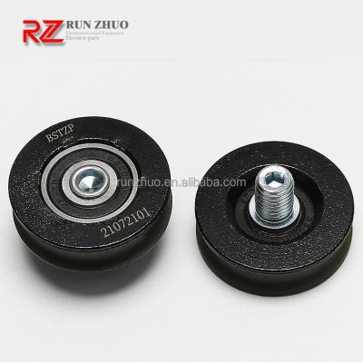 China Suit for elevator ta** Original En Whee Elevator Spare Parts S200 K300 Elevator Door Parts S200 K300 Elevator Door Hanger Roller 48*14*6200 Elevator Door for sale