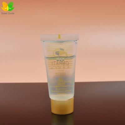 China Home Hotel Spa Small Hotel Supply Tube Shampoo/Conditioner/Bath Removal Gel For Hotel Amenities for sale