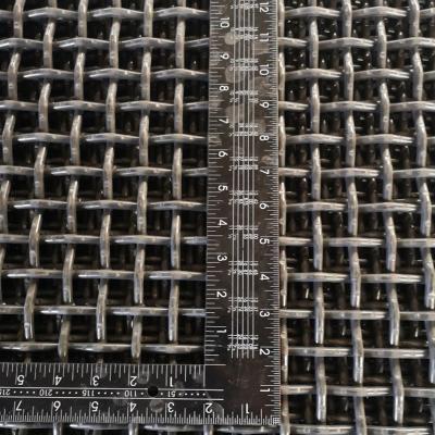 China High Durability 65Mn Heavy Duty Steel Crimped Wire Mesh Screen For Shale Shaker for sale