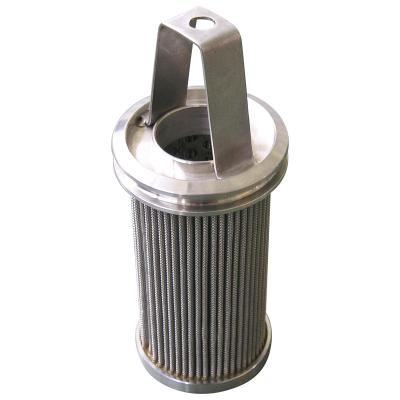 China Hydraulic Filter System Stainless Steel Structure Pleated Filter Elements For Filtration Of High Molecular Polymer for sale