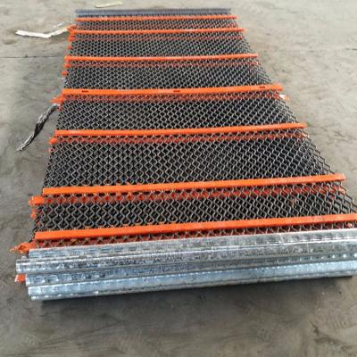 China Low Wholesale Price High Durability Highest Wear Resistance Polyurethane Mining Screen Mesh Vibrating Sieve Mesh With Hooks for sale