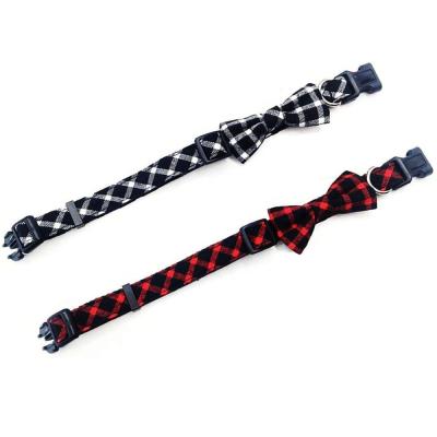 China Sustainable Hot-selling wholesale print bow tie dog bandana collar for sale