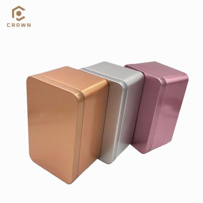 China Food Customized Cookies Cake Cookie Candy Tin Plates Wedding Favor Gift Tins Tea Custom Metal Tin Box Packaging With Lid for sale