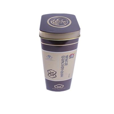 China Food Customized Professional English Tinplate Tin Boxes Packing Tea Sweets Candy Tins Box Can for sale