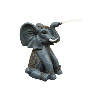 China China best selling outdoor water feature pond spitter elephant polyresin fountain with electric pump for sale