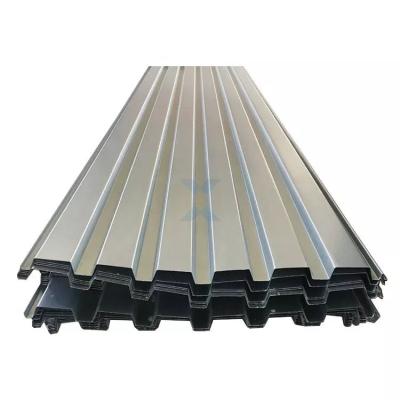 China Contemporary Corrugated Metal Floor Decking Sheet Roofing for sale