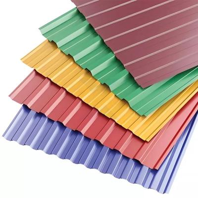 China Traditional Corrugated Steel Roofing Colored Galvanized Steel Roofing for sale