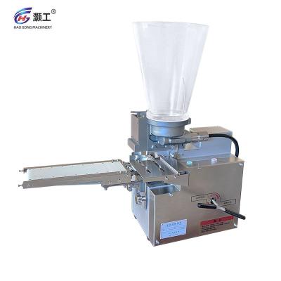 China High efficiency small business foodtruck Japanese style automatic table type semi-automatic gyoza fried dumpling making machine for sale