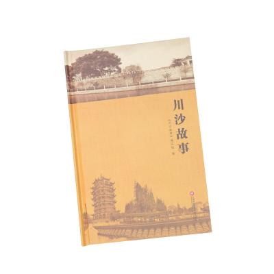 China paper & Wholesale Cardboard Hardcover Book Printing Hardcover New Printing Full Color Books Print for sale