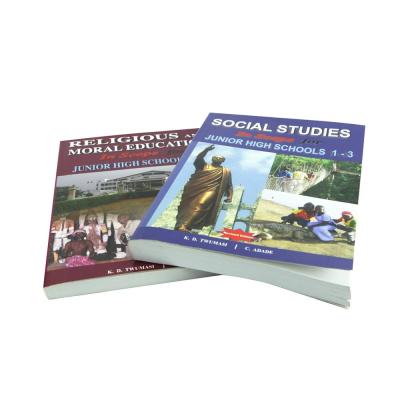 China paper & Cheap Wholesale Cardboard Custom College Textbook Perfect Perfect Binding Printing for sale