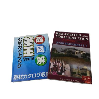 China paper & Wholesale Perfect Binding Paperboard Textbooks Printing Film Lamination Book Softcover Printing for sale