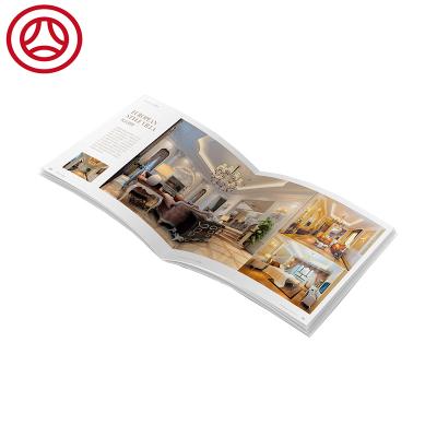 China Adversting customized printing advertising brochure and booklet printing service in China for sale