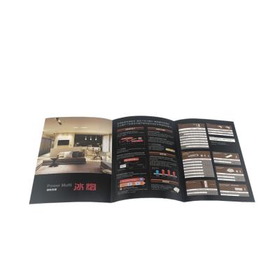 China High Quality Custom Promotional Advertising Folded A3 A4 A5 Brochures Flyers Printing for sale