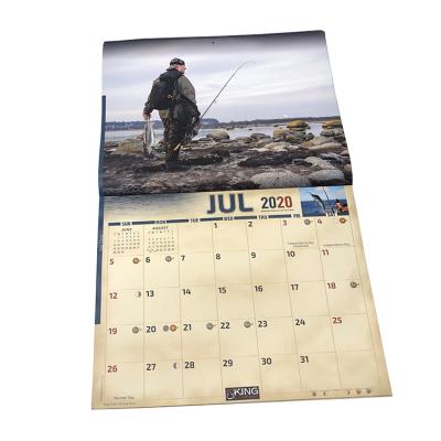 China Planner by Wall Calendar Printing Good Quality Wall Calendar 2022 Customized Printing Service for sale