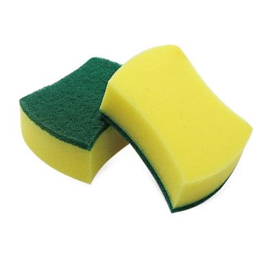 China Durable Pan Pot Washing Scrub Sponge Kitchen Scrubber Pad Thick Dish Cleaning Scrubber Pads Scrubber Sponges for sale