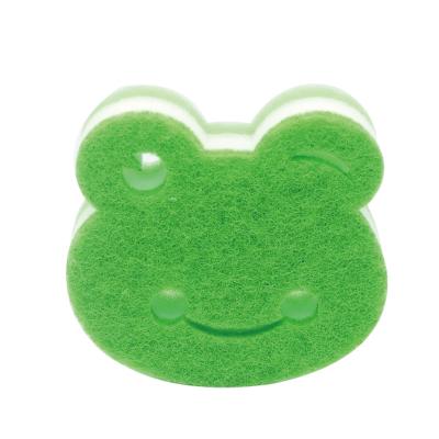 China Lovely viable design special animal shape kitchen sponge for cleaning for sale