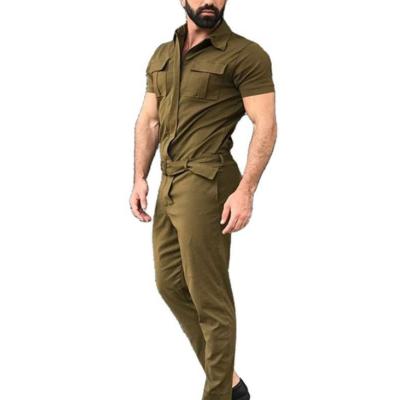 China 2021 breathable new fashion active wear suitable sportswear men overalls for sale