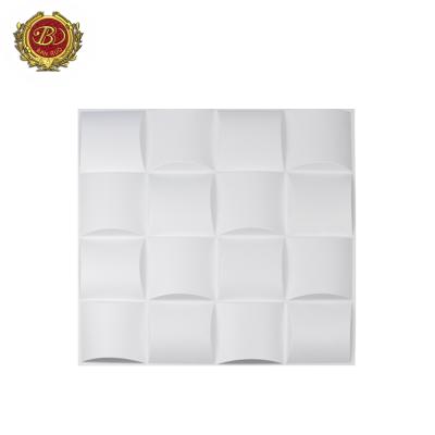 China Banruo Modern New Arrival Mold Proof PVC 3D Wall Panel for sale