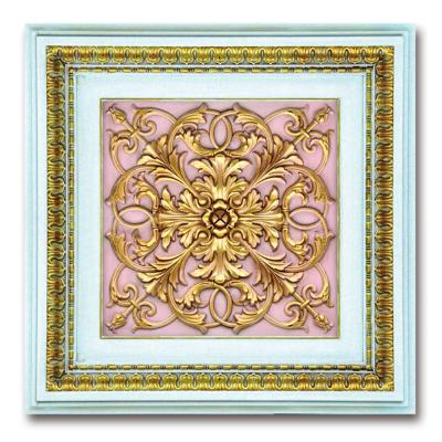 China Artistic Banruo PS Ceilings Gypsum PVC Square LED Light Panel Ceiling Panel for Interior Decoration for sale