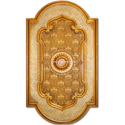 China Artistic Ceilings Banruo Modern Colorful Wood Like 3d Ceiling Tiles Panel Wall Top Panel For Home for sale