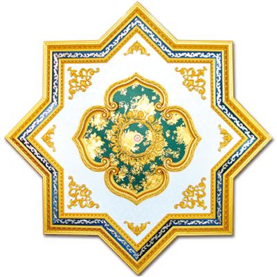 China Star Artistic Style Banruo Ceilings PS Building Material Plastic Panel Ceiling Panel For Lamp Luxurious Decoration for sale