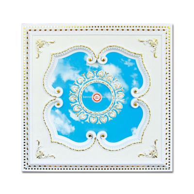 China Decorative Artistic Wall Tiles Panel Square Ceiling Ceilings Wall Top Plate For Room for sale