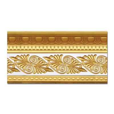 China Banruo Traditional Style Artistic Molding Line New Decorative Line Craft Ceiling Cornice PS Curtain Molding Skirting Baseboard for sale