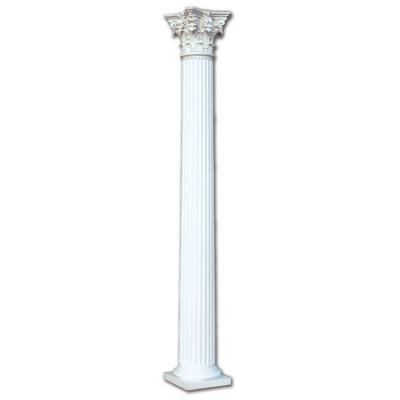 China Banruo Best Quality Fiberglass Roamn Columns Greek Hollow Classic Style Pillar For House Decoration for sale