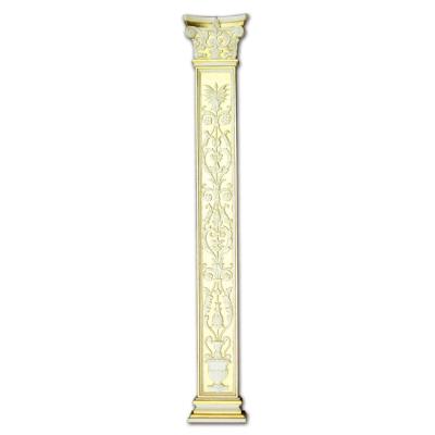 China Classic Cavity Banruo Square Pillar For Villa Decorative Fake Roman Columns For Room for sale