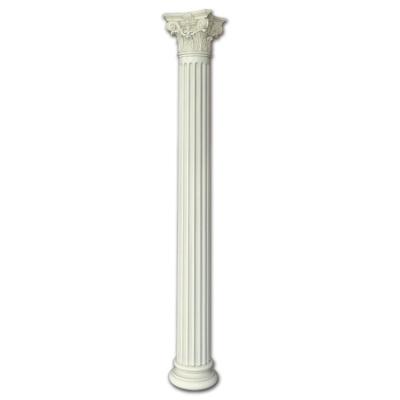 China High Quality Round Door Solid Roman Marble Pillar Room Design for Exterior Decoration for sale