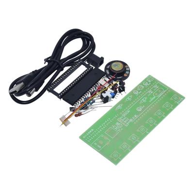 China STC89C52 SCM Modules SCM Amusement Keyboard Kit Set Music Box Experimental Design Students Forming Welding for sale