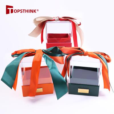 China TOPSTHINK Simple Modern Box For Gift Craft Custom Luxury Paper Gift Boxes Packaging Gift Box Pouch for sale