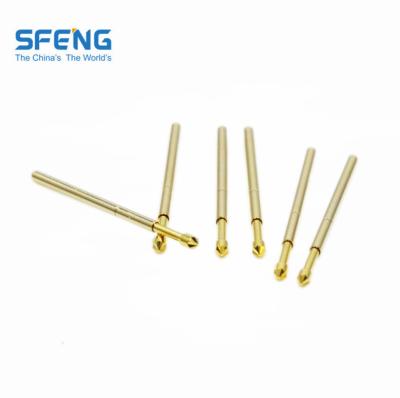 China Full Gold Plated Spring Loaded Connector Pin For Testing Circuit Board 0.9mm for sale