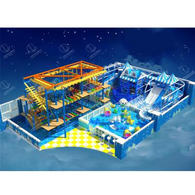 China 3-13 Years Mini Playground Castle Indoor Bouncy Play Center Indoor Play Castle for sale