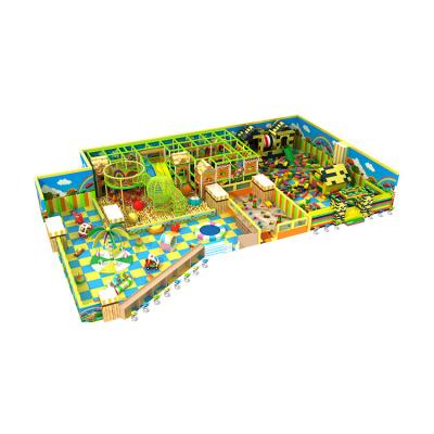 China 3-13 Years Woodlands Church Playground Bounce House Playing Place For Playground for sale