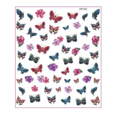 China Wholesale Nail Salon Ziri Nail Art Decal Butterfly Nail Stickers Nail Art Decoration DIY for sale